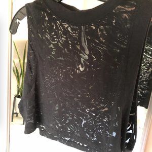 All Yours Crop Tank Top Veil Lululemon size 6